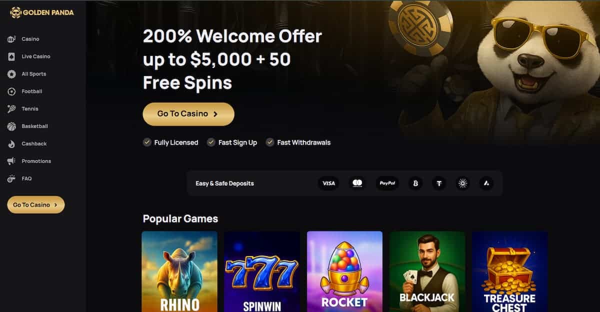 Golden Panda Online Casino