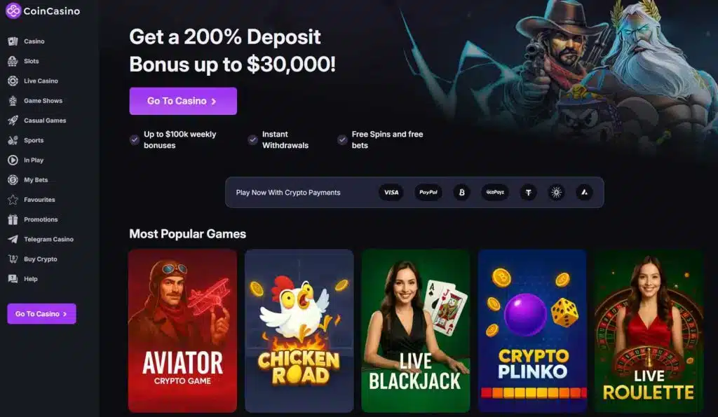 review over online casino zonder cruks van coin casino